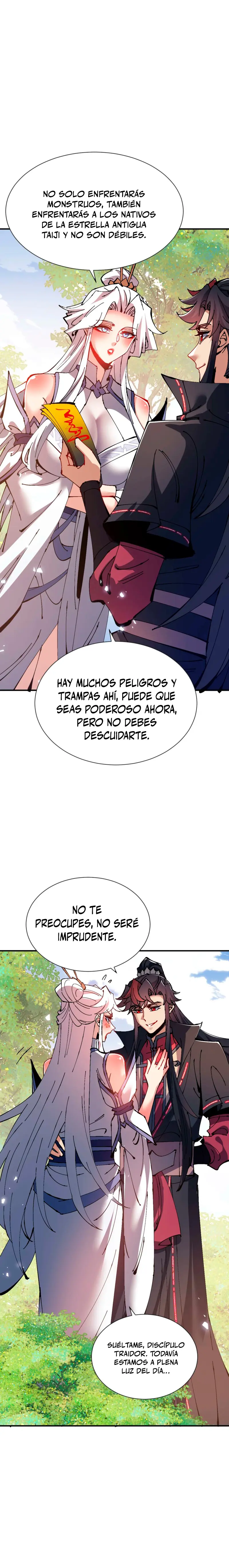 Maestra, este Discípulo Villano no puede ser el Hijo Sagrado Capitulo 115 página 14