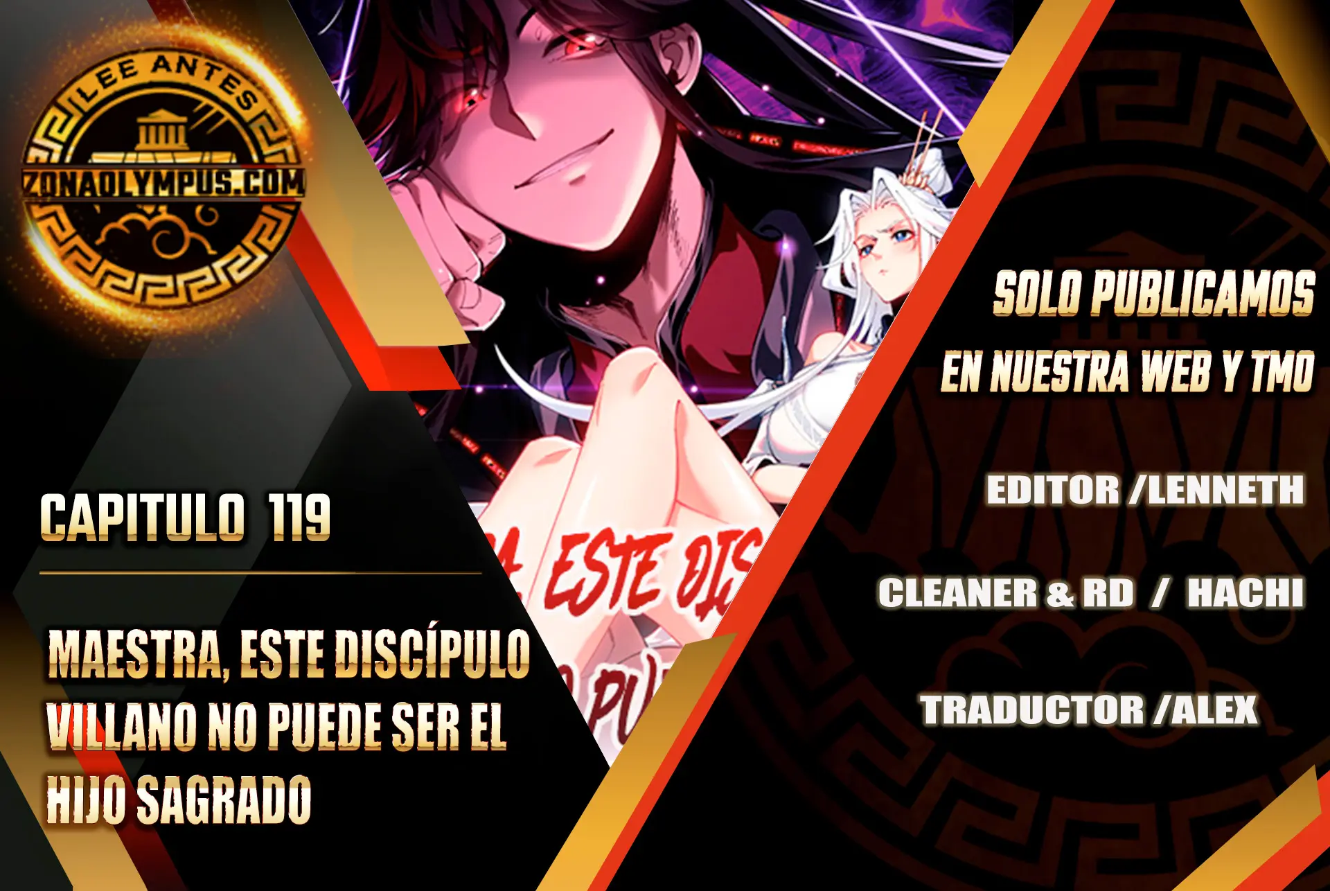 Maestra, este Discípulo Villano no puede ser el Hijo Sagrado Capitulo 119 página 2