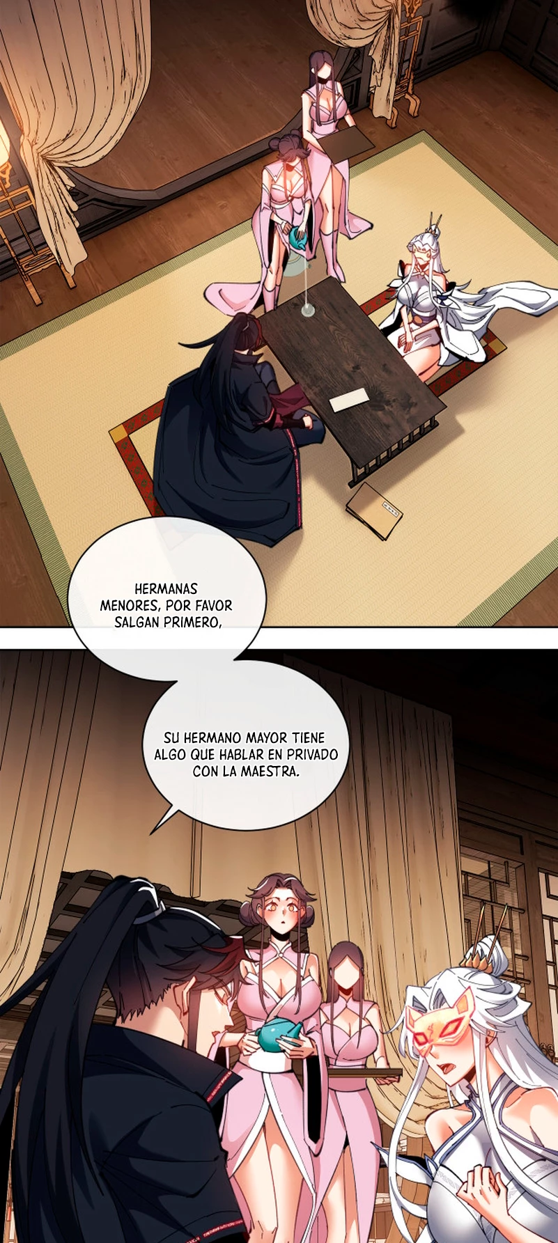 Maestra, este Discípulo Villano no puede ser el Hijo Sagrado Capitulo 12 página 17