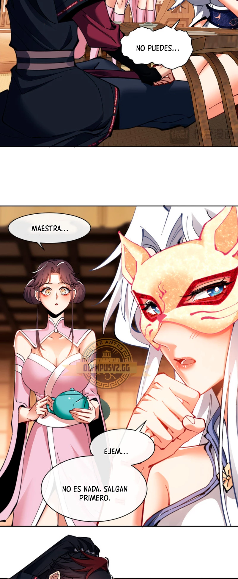 Maestra, este Discípulo Villano no puede ser el Hijo Sagrado Capitulo 12 página 18