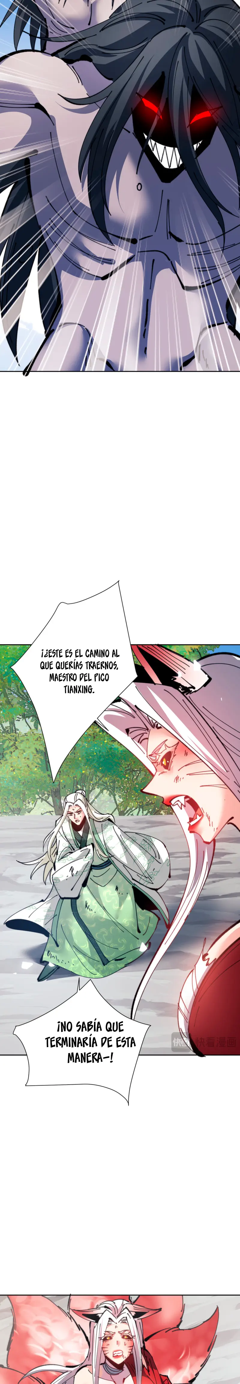 Maestra, este Discípulo Villano no puede ser el Hijo Sagrado Capitulo 121 página 20
