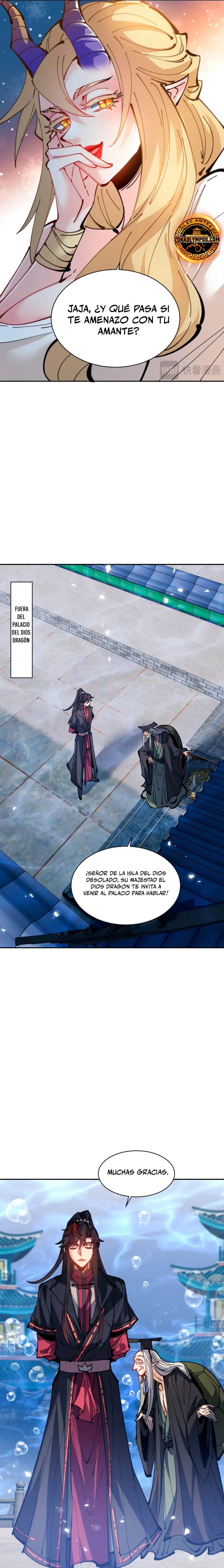 Maestra, este Discípulo Villano no puede ser el Hijo Sagrado Capitulo 124 página 8