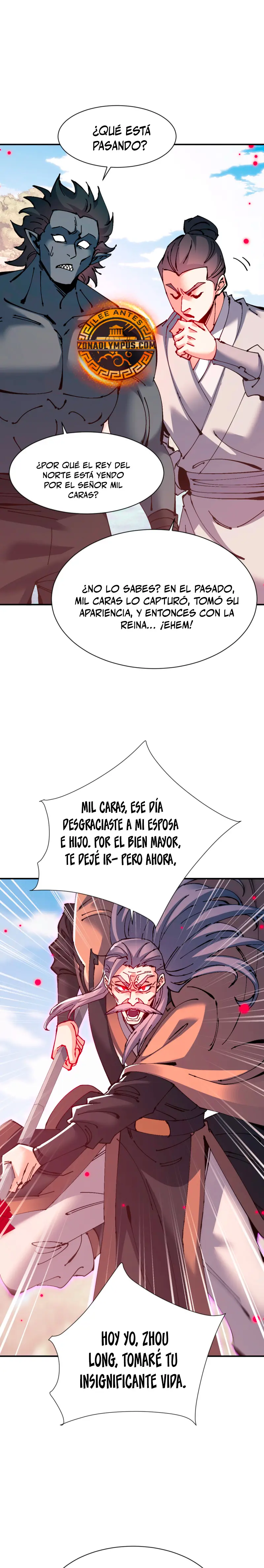 Maestra, este Discípulo Villano no puede ser el Hijo Sagrado Capitulo 128 página 18