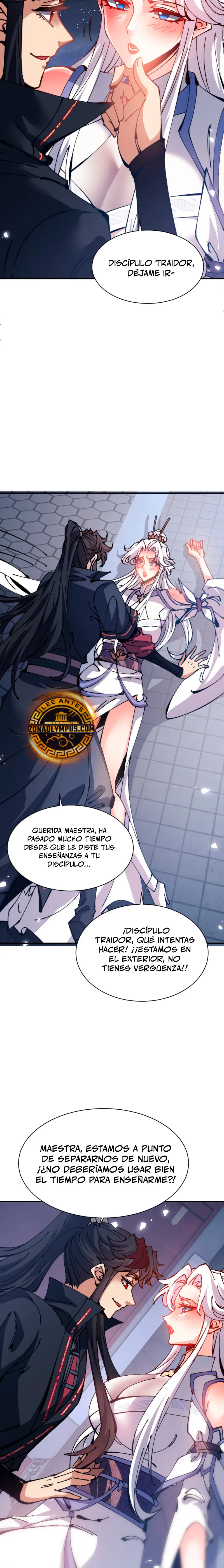 Maestra, este Discípulo Villano no puede ser el Hijo Sagrado Capitulo 129 página 14