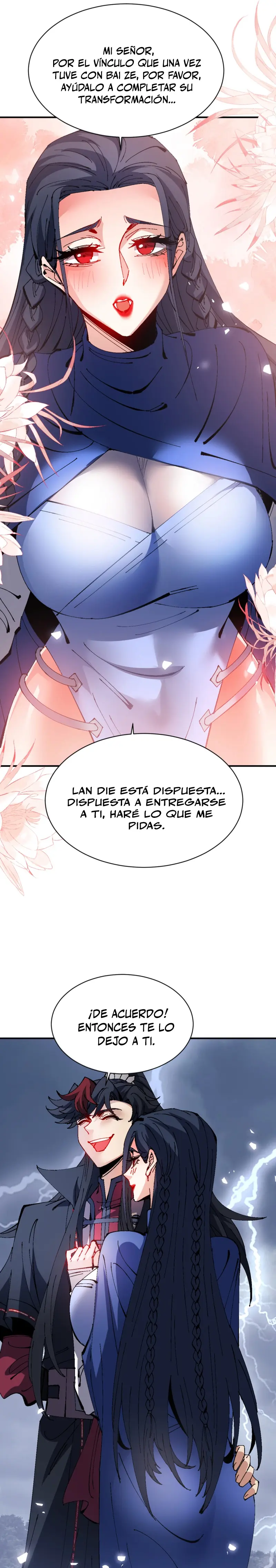 Maestra, este Discípulo Villano no puede ser el Hijo Sagrado Capitulo 136 página 17