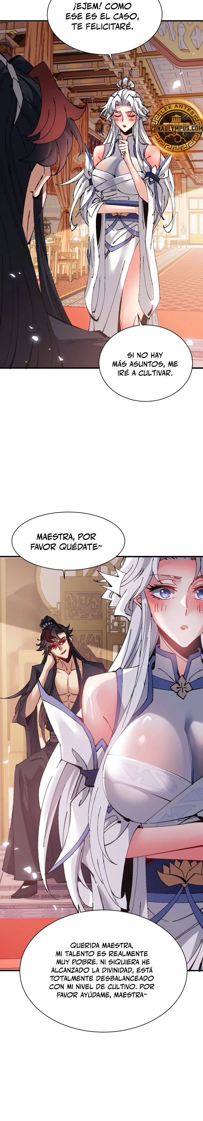 Maestra, este Discípulo Villano no puede ser el Hijo Sagrado Capitulo 138 página 24