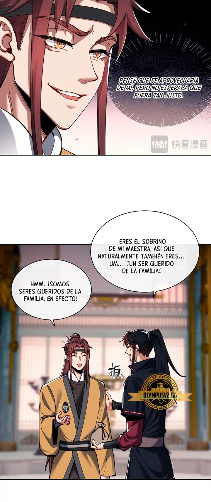 Maestra, este Discípulo Villano no puede ser el Hijo Sagrado Capitulo 14 página 25