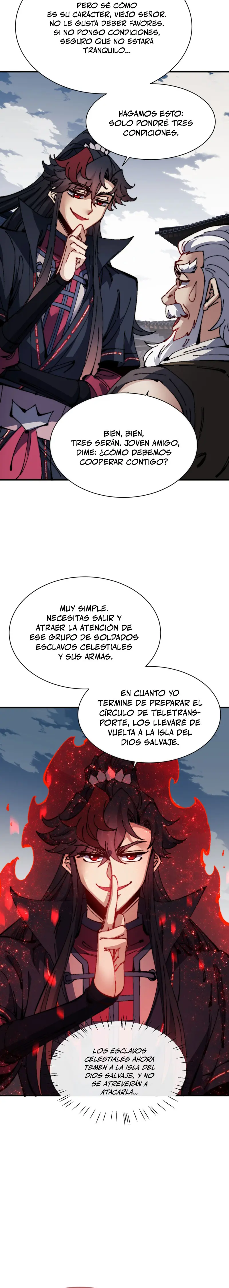Maestra, este Discípulo Villano no puede ser el Hijo Sagrado Capitulo 140 página 7