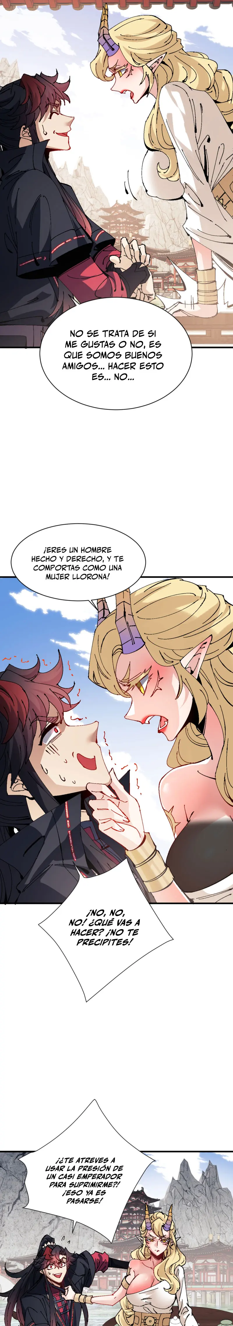 Maestra, este Discípulo Villano no puede ser el Hijo Sagrado Capitulo 141 página 14