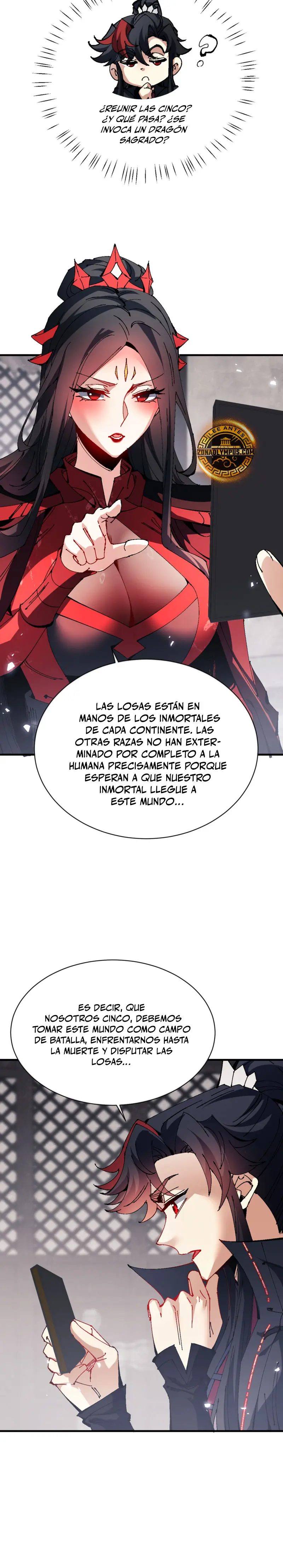 Maestra, este Discípulo Villano no puede ser el Hijo Sagrado Capitulo 143 página 22