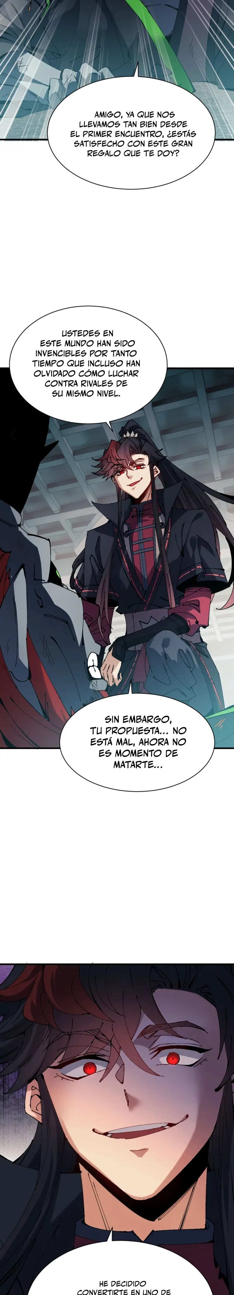 Maestra, este Discípulo Villano no puede ser el Hijo Sagrado Capitulo 144 página 17