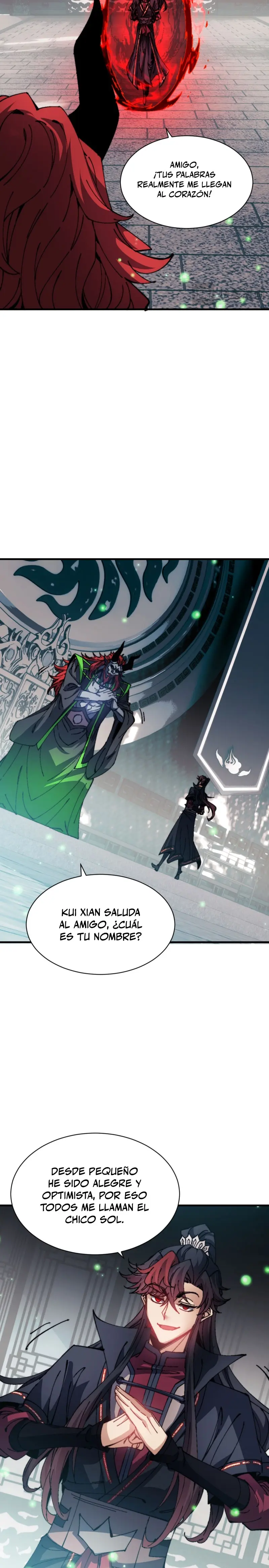 Maestra, este Discípulo Villano no puede ser el Hijo Sagrado Capitulo 144 página 9
