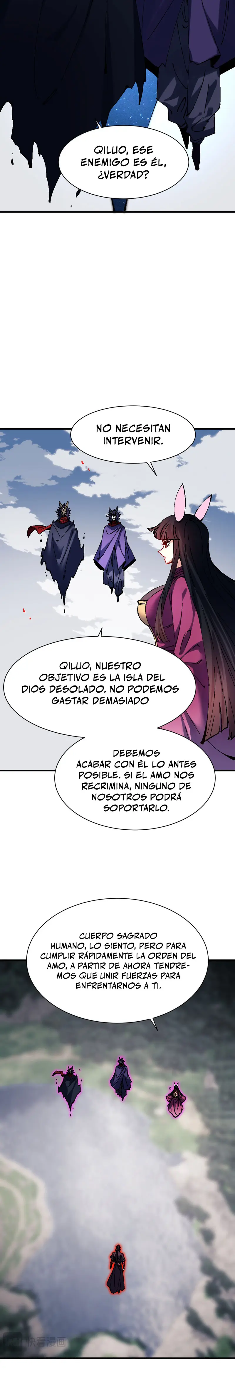 Maestra, este Discípulo Villano no puede ser el Hijo Sagrado Capitulo 153 página 9
