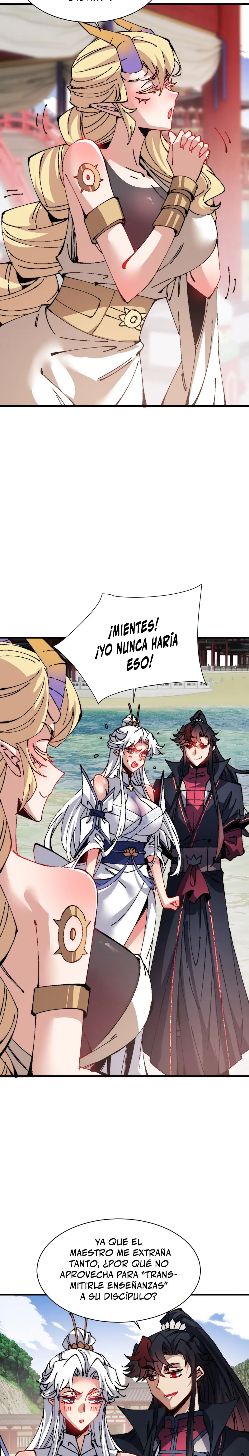 Maestra, este Discípulo Villano no puede ser el Hijo Sagrado Capitulo 155 página 17