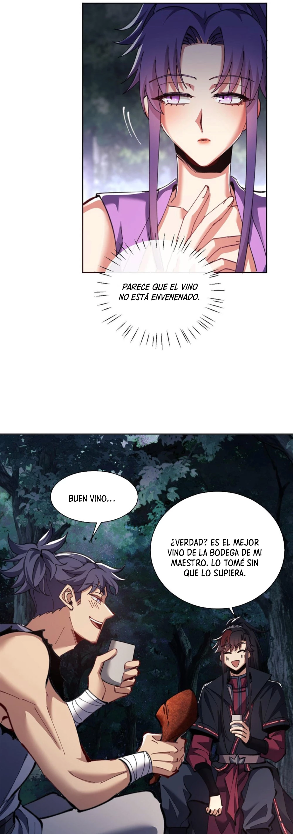 Maestra, este Discípulo Villano no puede ser el Hijo Sagrado Capitulo 16 página 35