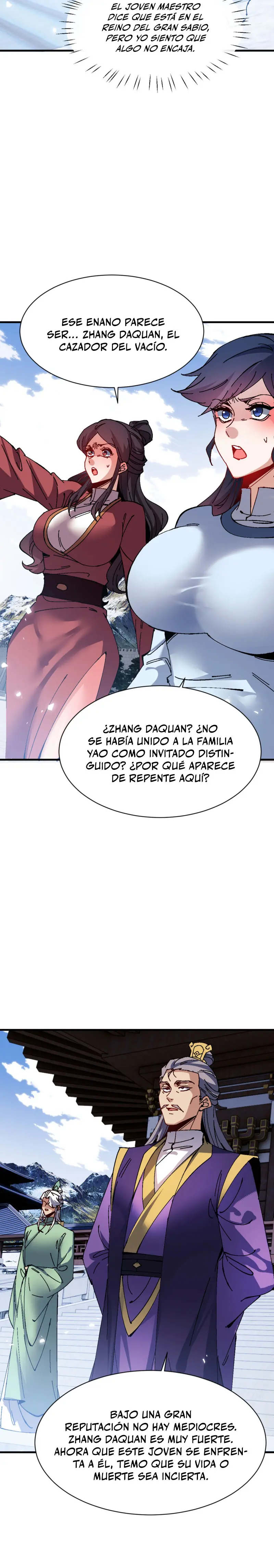 Maestra, este Discípulo Villano no puede ser el Hijo Sagrado Capitulo 165 página 18