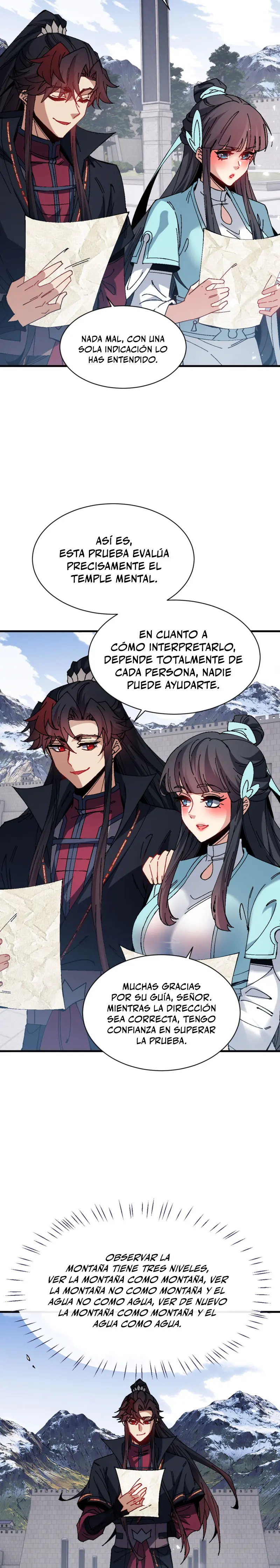 Maestra, este Discípulo Villano no puede ser el Hijo Sagrado Capitulo 165 página 3