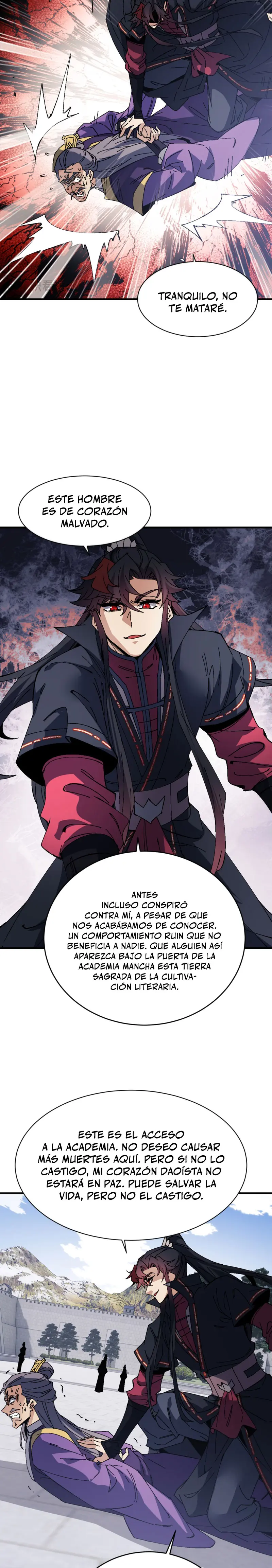 Maestra, este Discípulo Villano no puede ser el Hijo Sagrado Capitulo 166 página 15