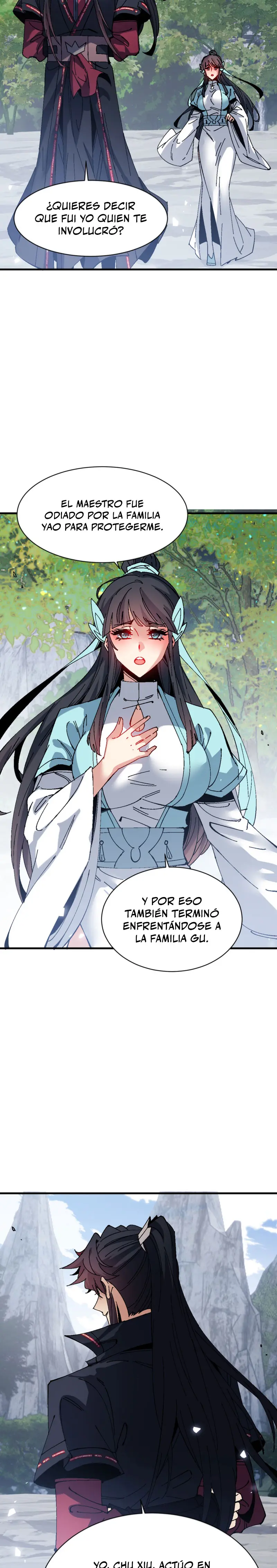 Maestra, este Discípulo Villano no puede ser el Hijo Sagrado Capitulo 168 página 3