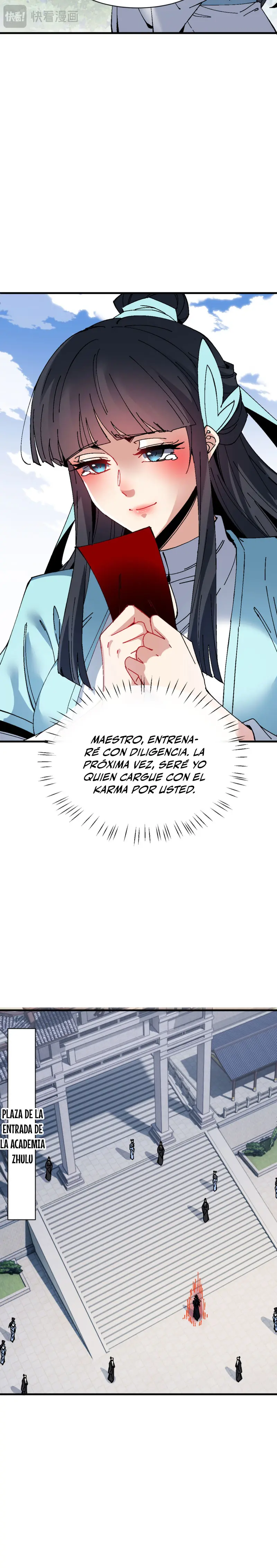 Maestra, este Discípulo Villano no puede ser el Hijo Sagrado Capitulo 168 página 7