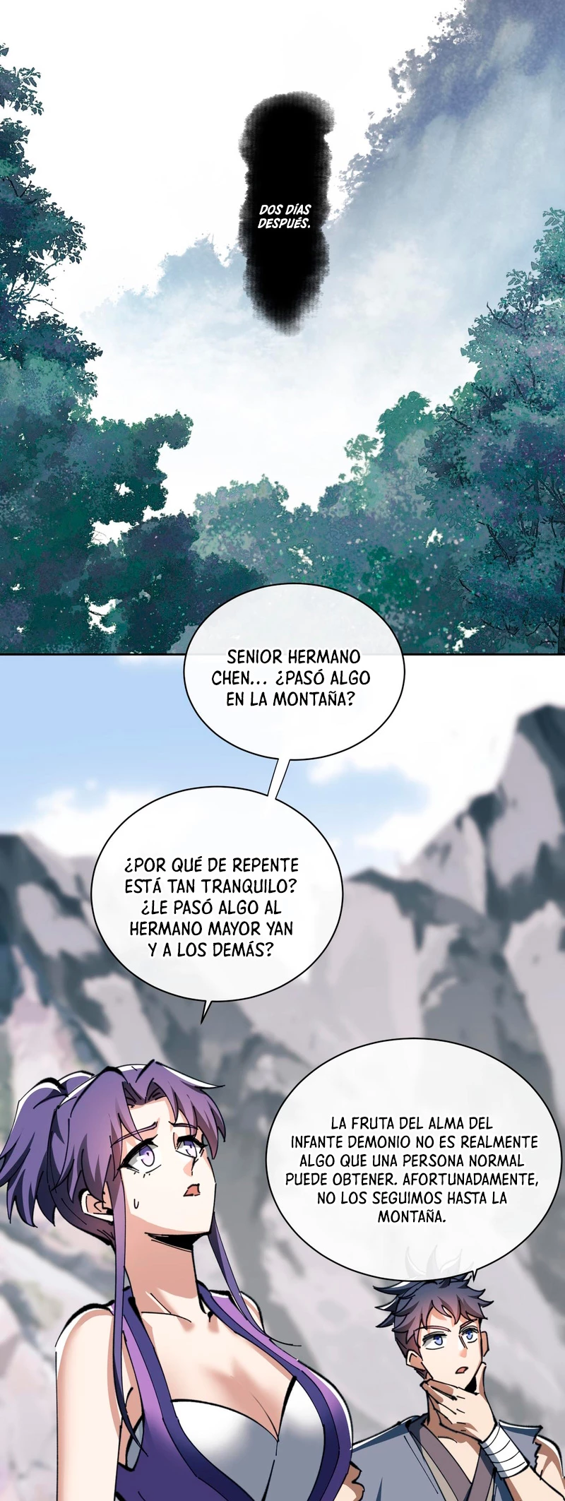 Maestra, este Discípulo Villano no puede ser el Hijo Sagrado Capitulo 17 página 28