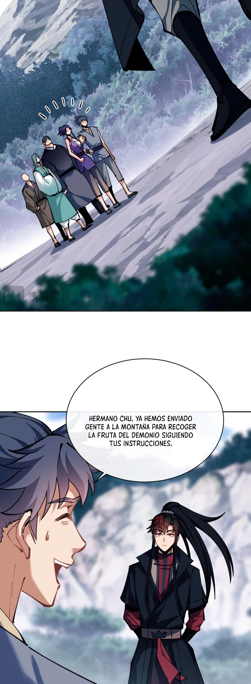 Maestra, este Discípulo Villano no puede ser el Hijo Sagrado Capitulo 17 página 30