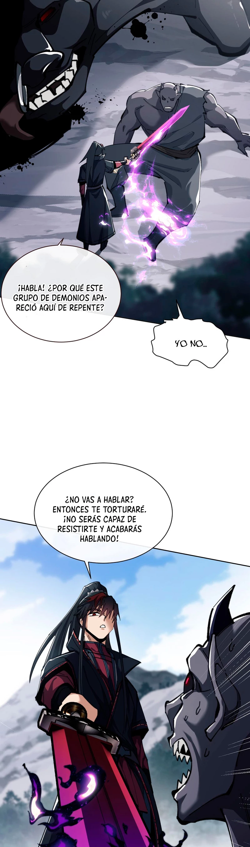 Maestra, este Discípulo Villano no puede ser el Hijo Sagrado Capitulo 17 página 44