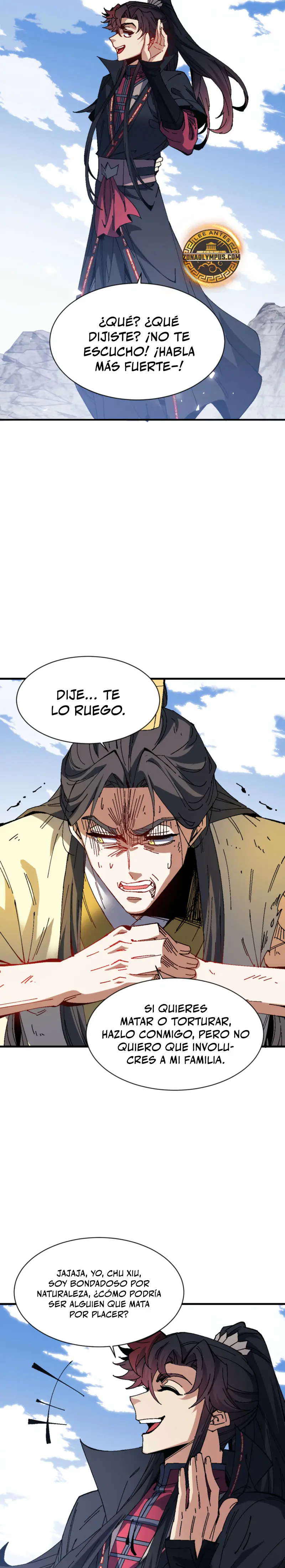 Maestra, este Discípulo Villano no puede ser el Hijo Sagrado Capitulo 171 página 3