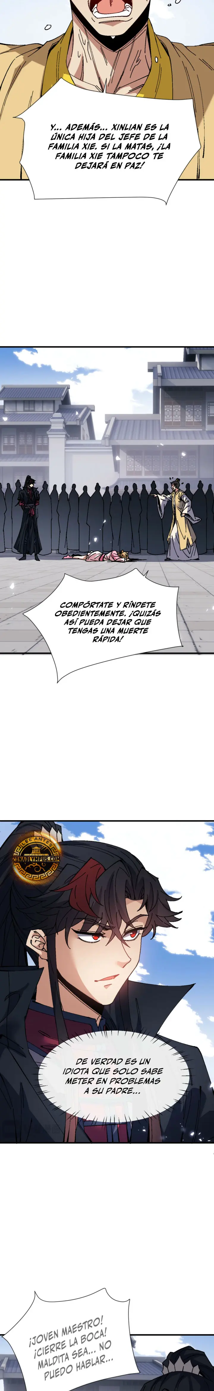 Maestra, este Discípulo Villano no puede ser el Hijo Sagrado Capitulo 173 página 10