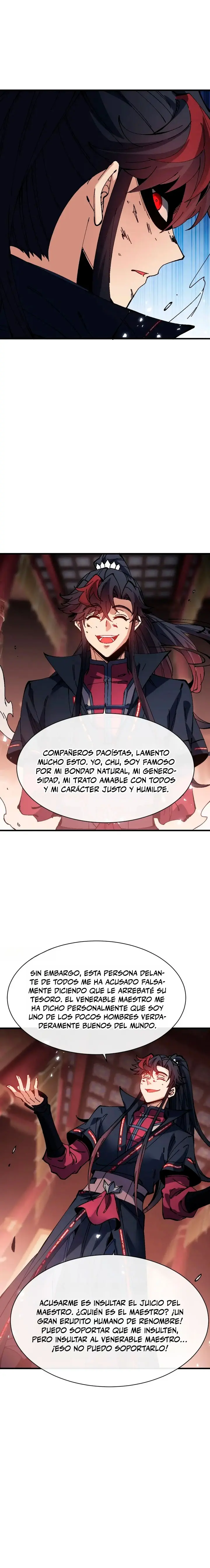 Maestra, este Discípulo Villano no puede ser el Hijo Sagrado Capitulo 180 página 3