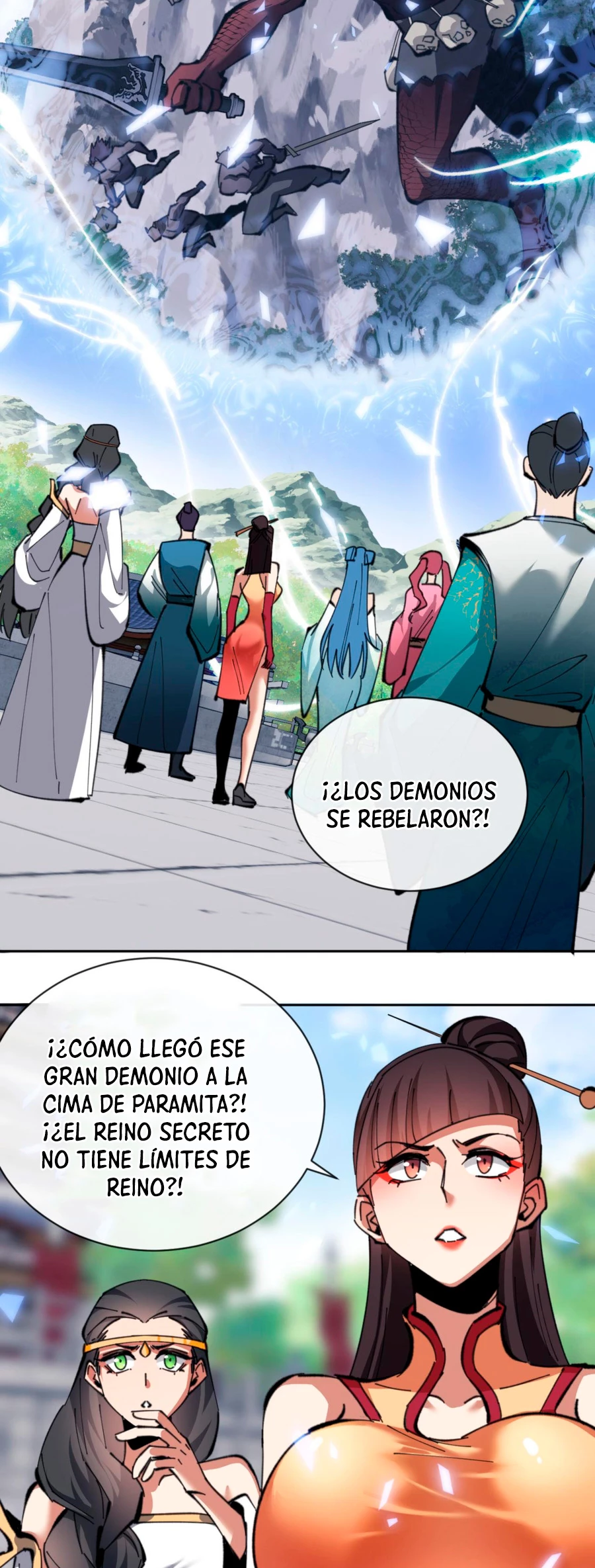 Maestra, este Discípulo Villano no puede ser el Hijo Sagrado Capitulo 19 página 3