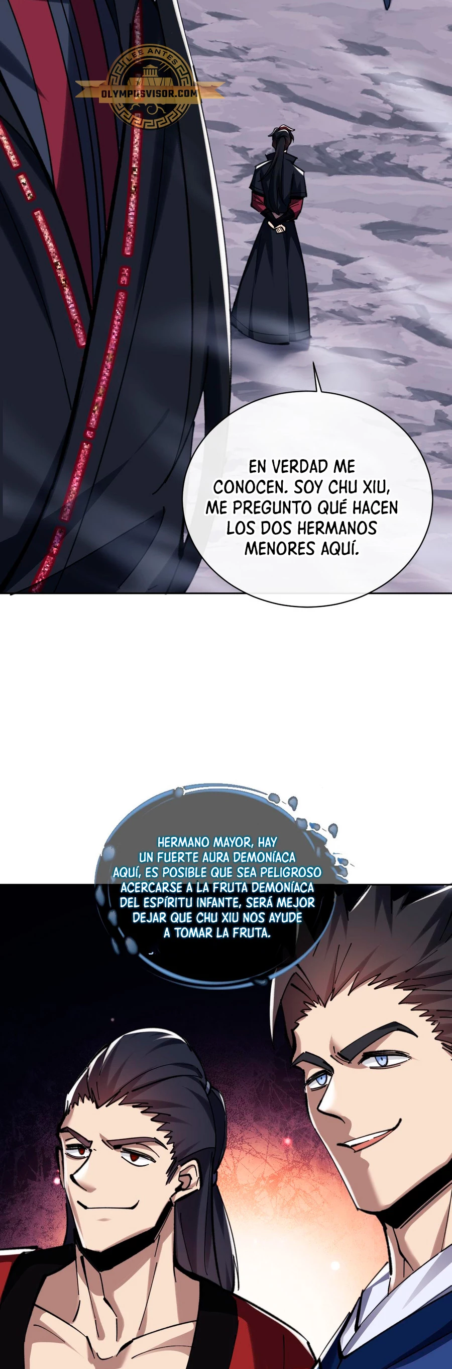Maestra, este Discípulo Villano no puede ser el Hijo Sagrado Capitulo 19 página 34