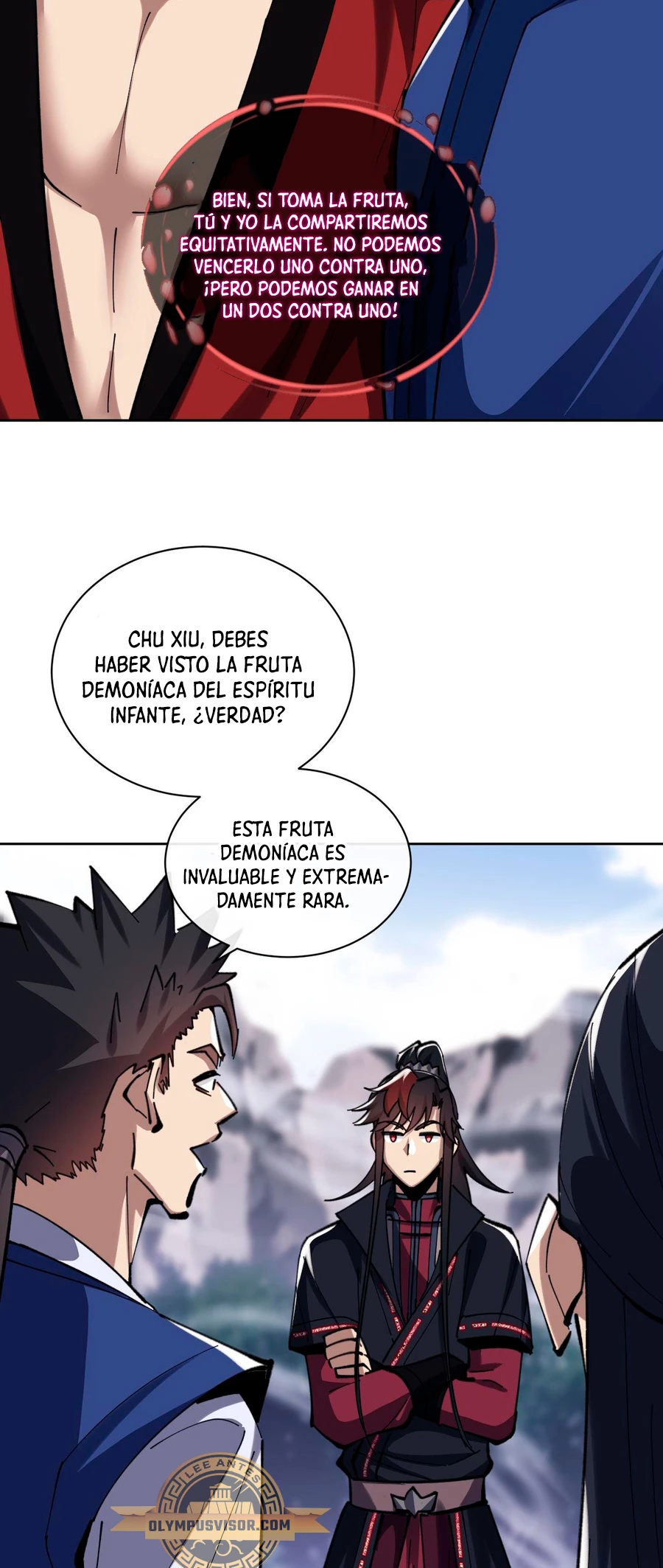 Maestra, este Discípulo Villano no puede ser el Hijo Sagrado Capitulo 19 página 35