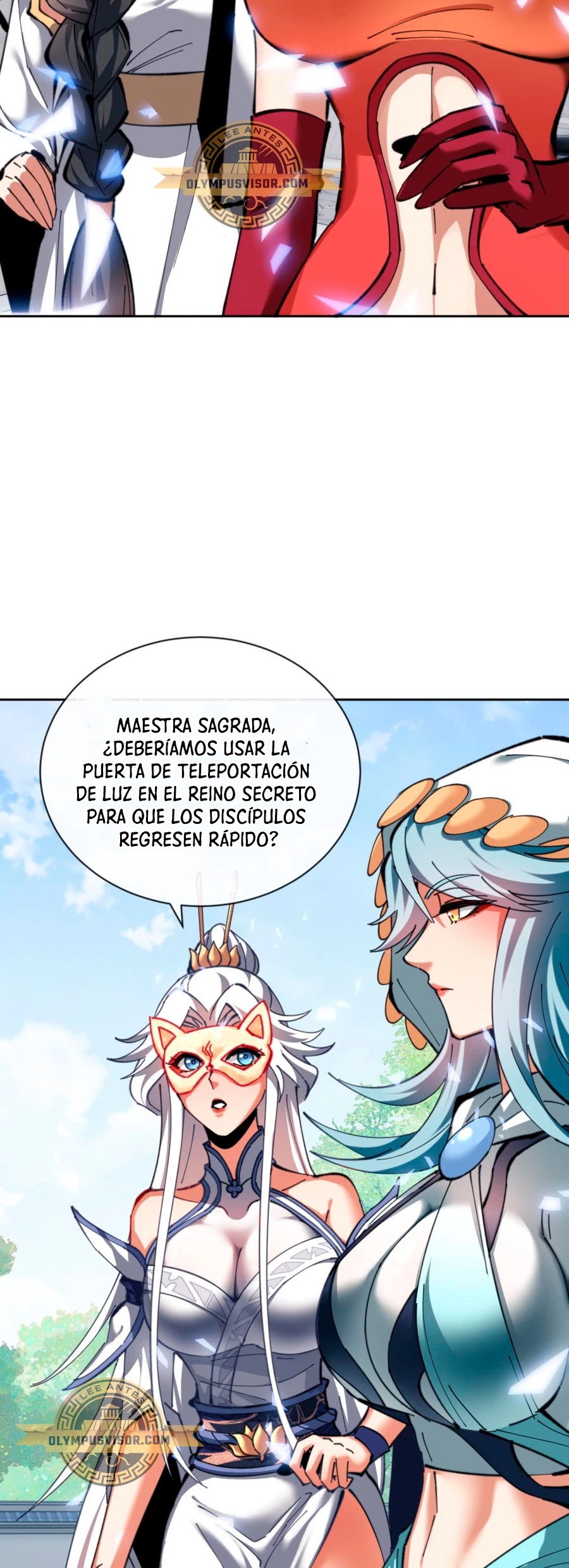 Maestra, este Discípulo Villano no puede ser el Hijo Sagrado Capitulo 19 página 4