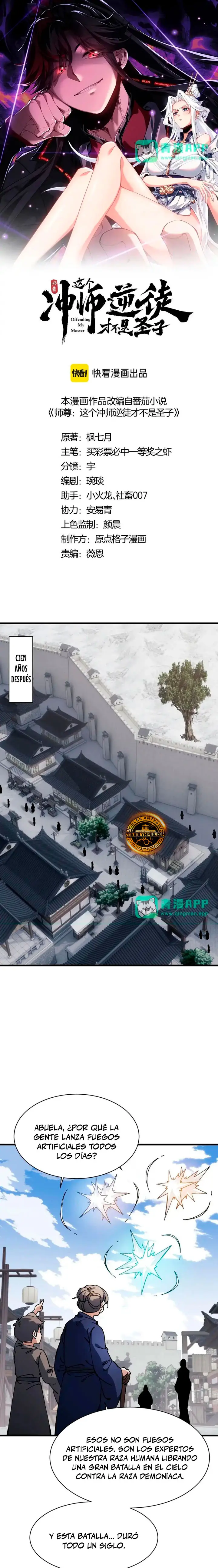 Maestra, este Discípulo Villano no puede ser el Hijo Sagrado Capitulo 190 página 2