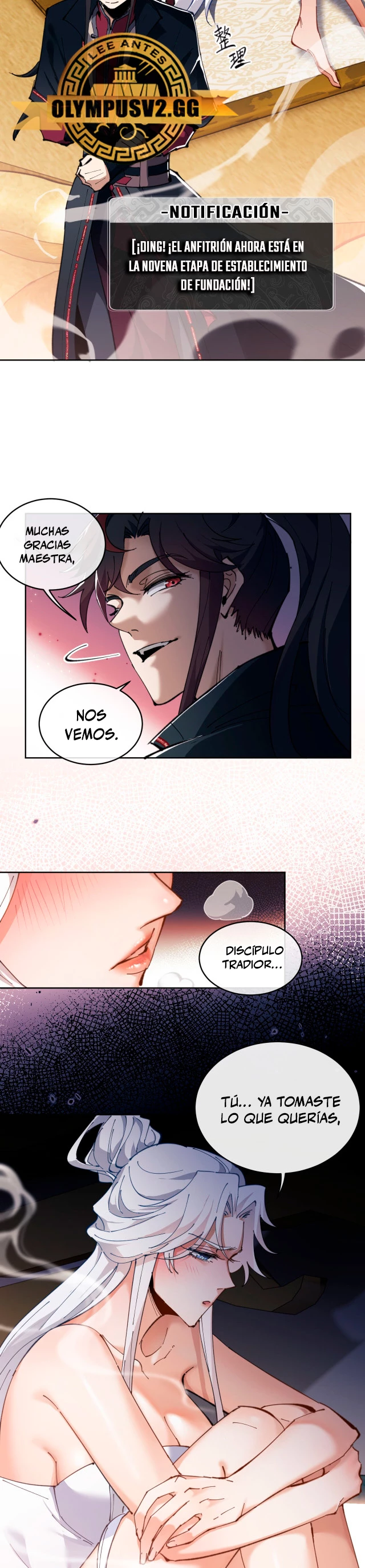 Maestra, este Discípulo Villano no puede ser el Hijo Sagrado Capitulo 2 página 13