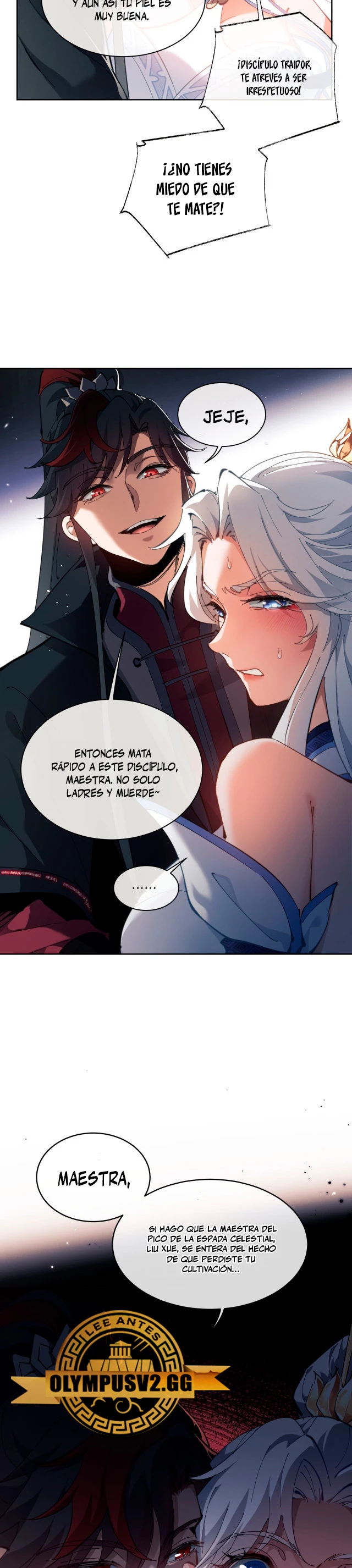 Maestra, este Discípulo Villano no puede ser el Hijo Sagrado Capitulo 2 página 5