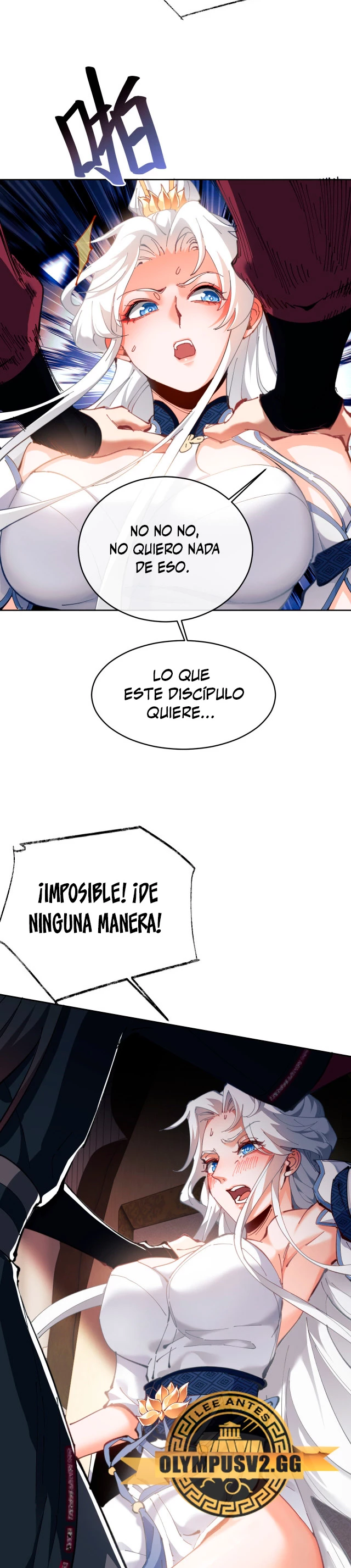 Maestra, este Discípulo Villano no puede ser el Hijo Sagrado Capitulo 2 página 7