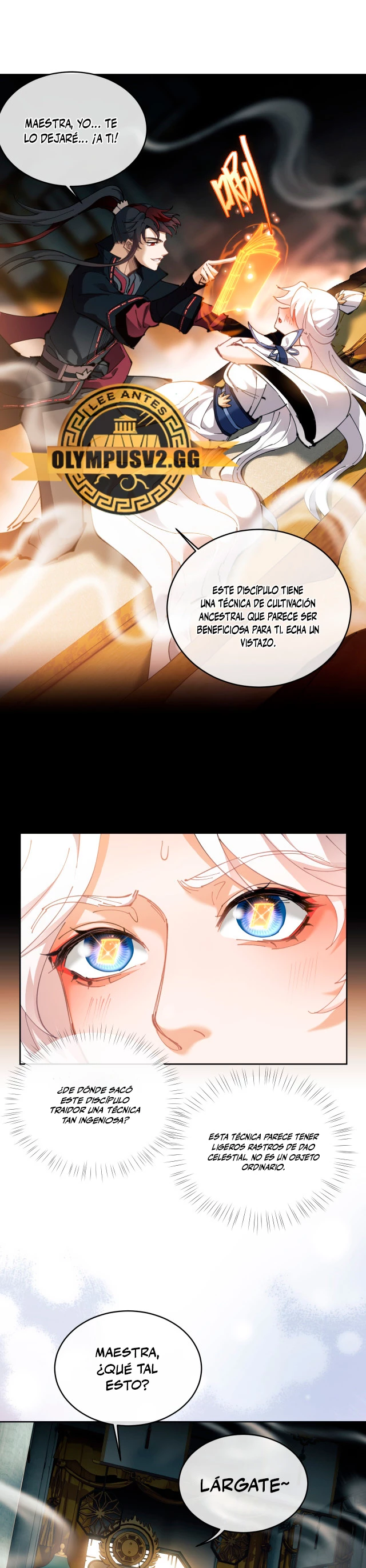 Maestra, este Discípulo Villano no puede ser el Hijo Sagrado Capitulo 2 página 9