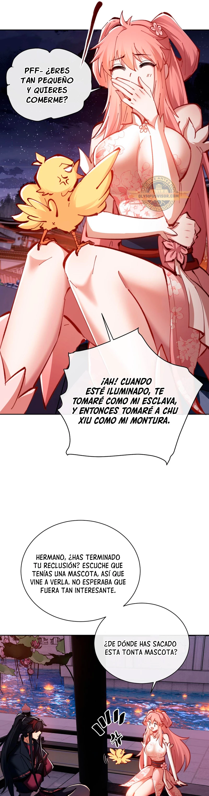 Maestra, este Discípulo Villano no puede ser el Hijo Sagrado Capitulo 21 página 37