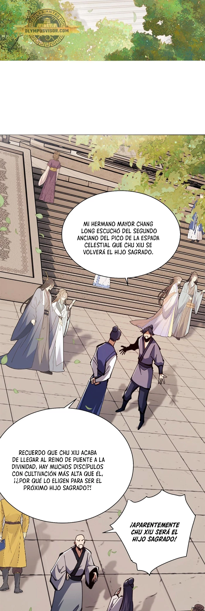 Maestra, este Discípulo Villano no puede ser el Hijo Sagrado Capitulo 23 página 3