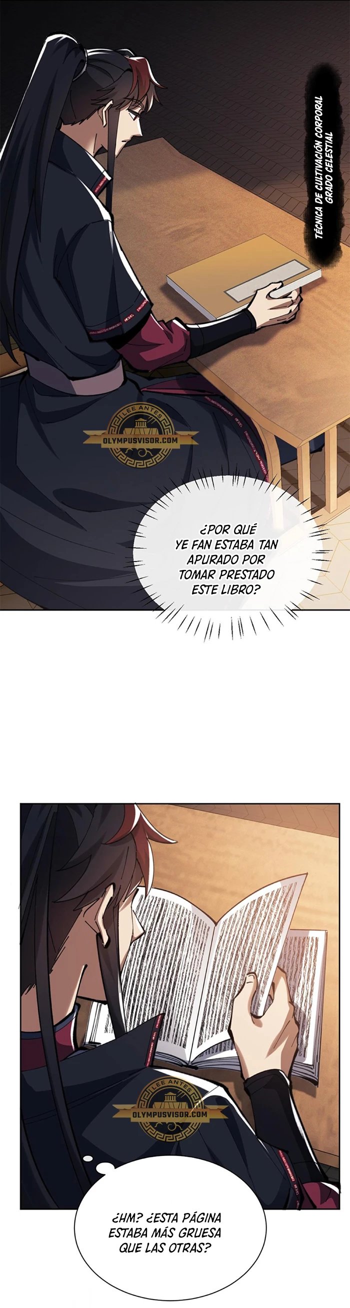 Maestra, este Discípulo Villano no puede ser el Hijo Sagrado Capitulo 23 página 38