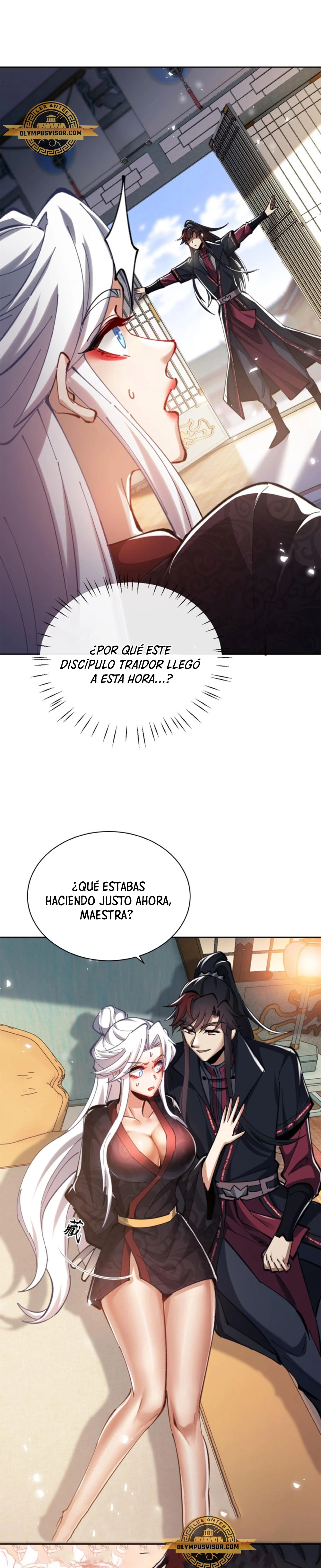 Maestra, este Discípulo Villano no puede ser el Hijo Sagrado Capitulo 24 página 13