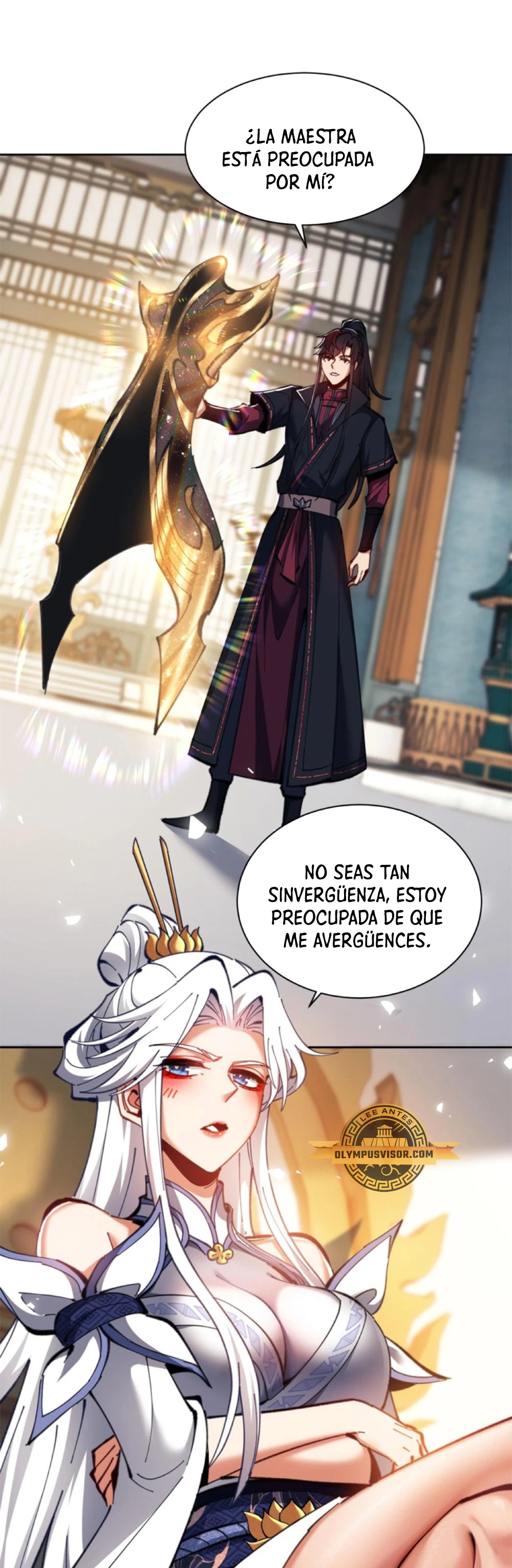 Maestra, este Discípulo Villano no puede ser el Hijo Sagrado Capitulo 24 página 46