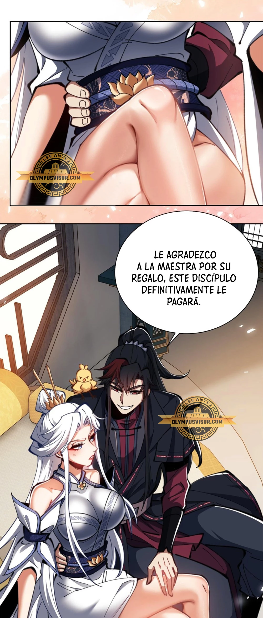 Maestra, este Discípulo Villano no puede ser el Hijo Sagrado Capitulo 24 página 48