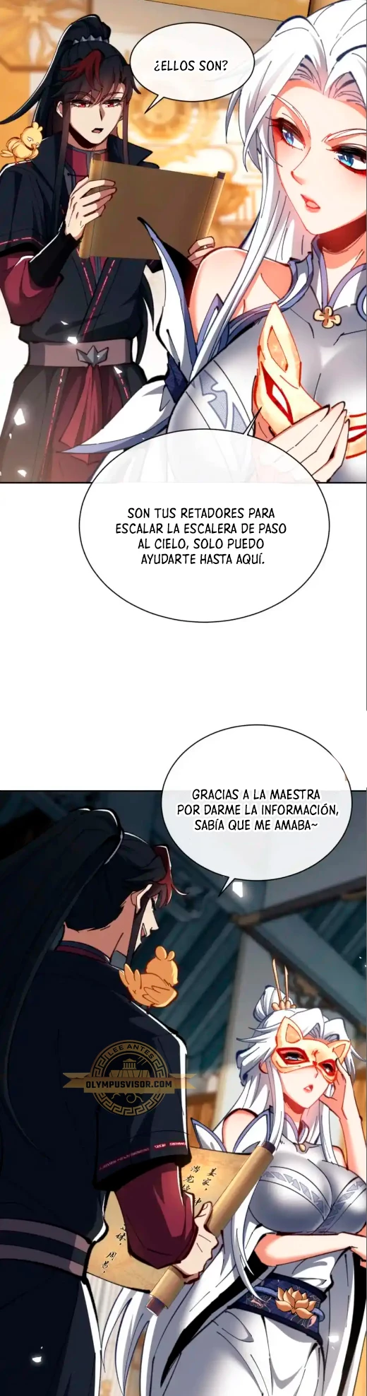 Maestra, este Discípulo Villano no puede ser el Hijo Sagrado Capitulo 25 página 6