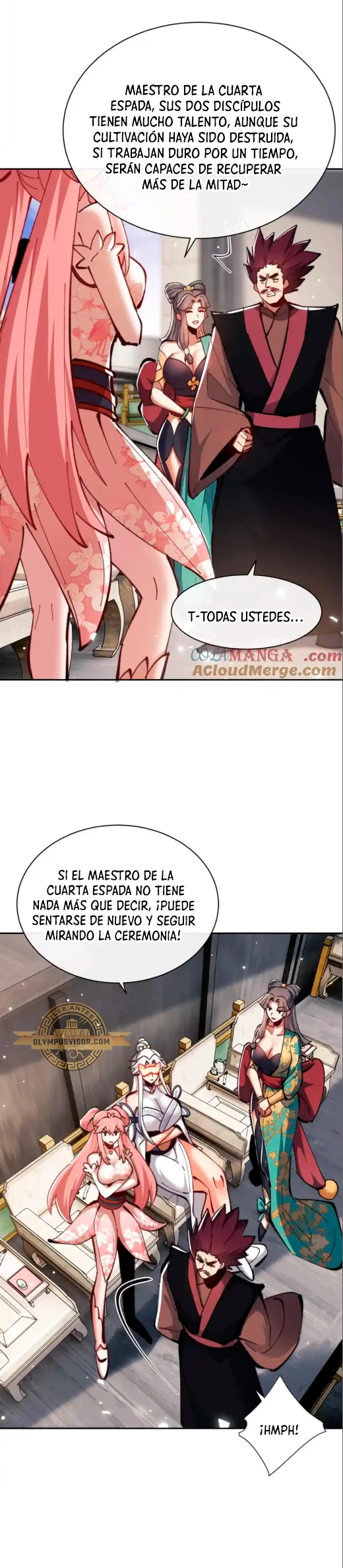 Maestra, este Discípulo Villano no puede ser el Hijo Sagrado Capitulo 27 página 40