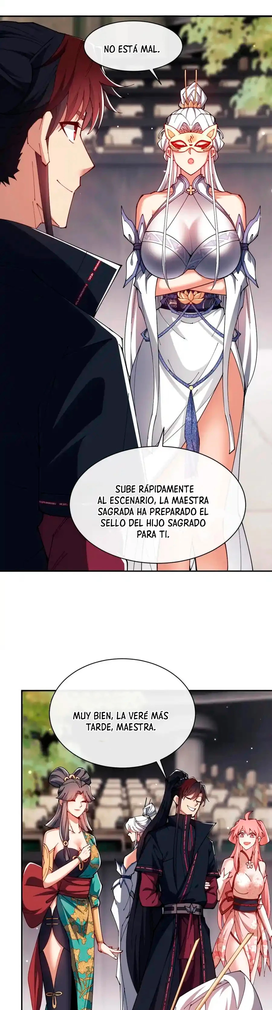 Maestra, este Discípulo Villano no puede ser el Hijo Sagrado Capitulo 29 página 27