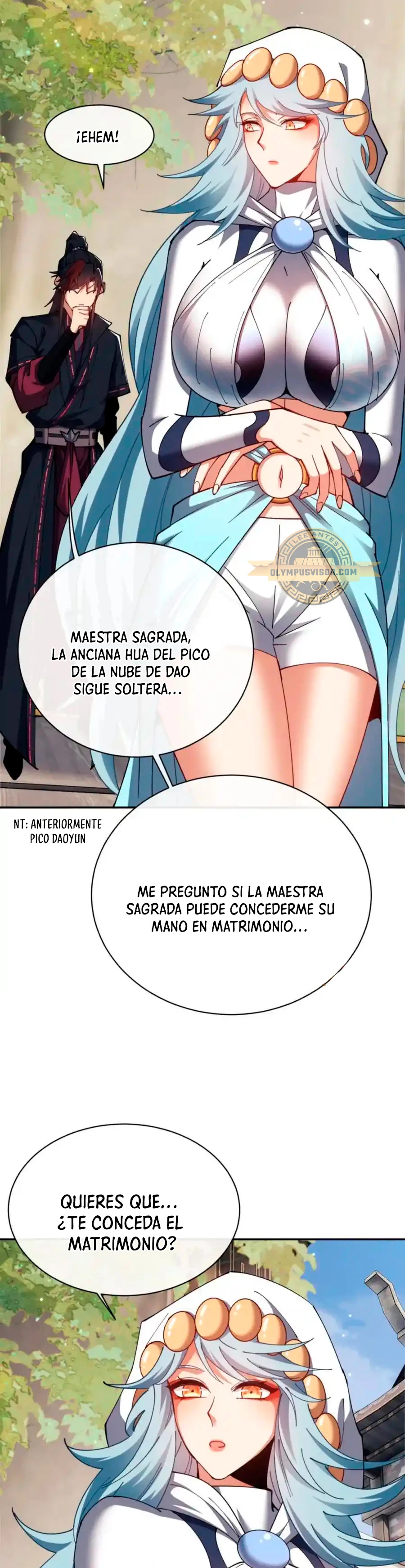 Maestra, este Discípulo Villano no puede ser el Hijo Sagrado Capitulo 29 página 38