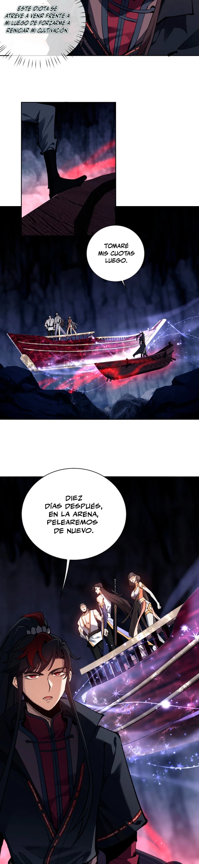 Maestra, este Discípulo Villano no puede ser el Hijo Sagrado Capitulo 3 página 4
